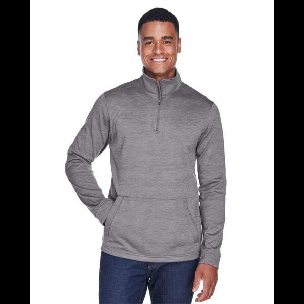 Men's Newbury Mélange Fleece Quarter-Zip Pullover Thumbnail