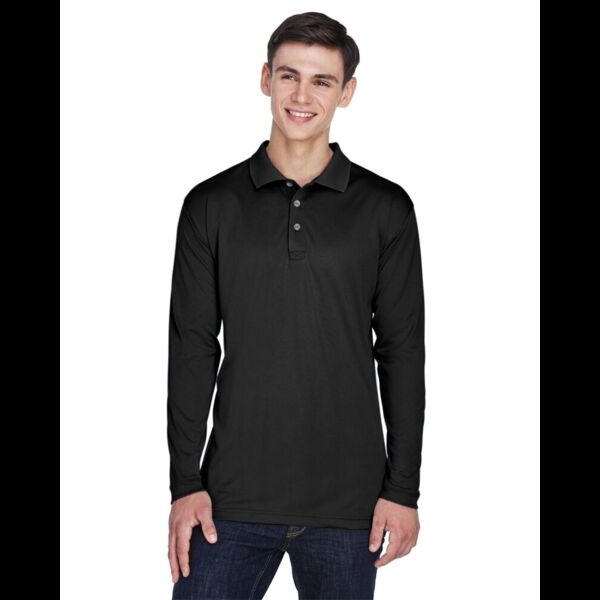 Men's Cool & Dry Sport Long Sleeve Polo Thumbnail