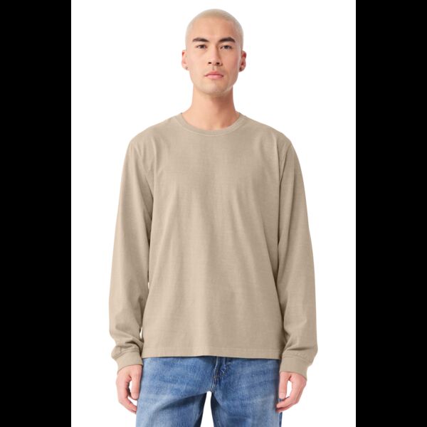 Unisex Heavyweight Garment Dyed Long Sleeve Tee Thumbnail