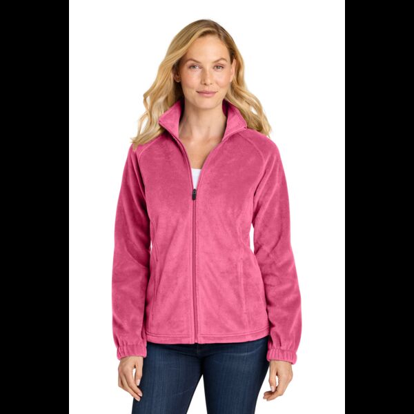 Women's Plush Fleece Full Zip Jacket Thumbnail