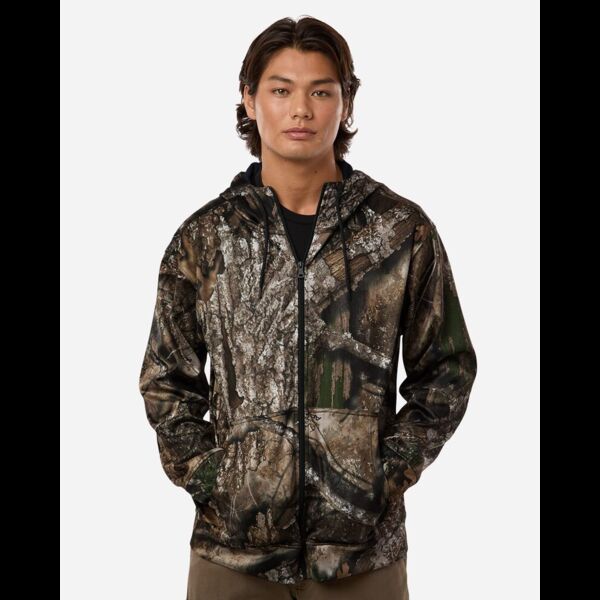 Unisex Realtree® Performance Full-Zip Hooded Sweatshirt Thumbnail