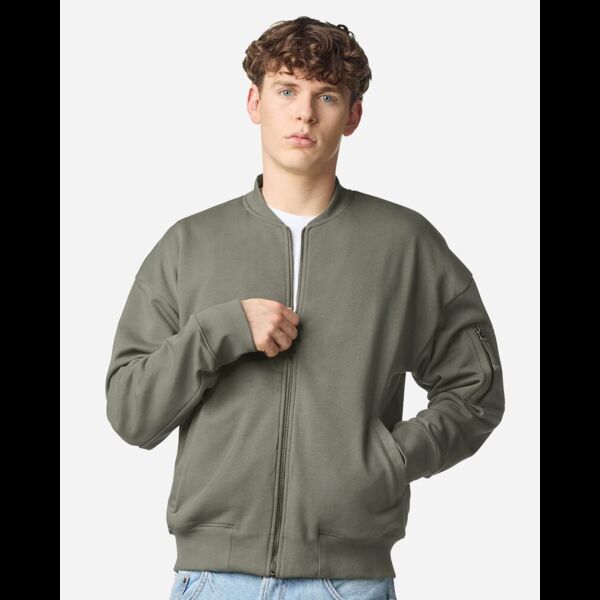 Unisex French Terry Bomber Jacket Thumbnail