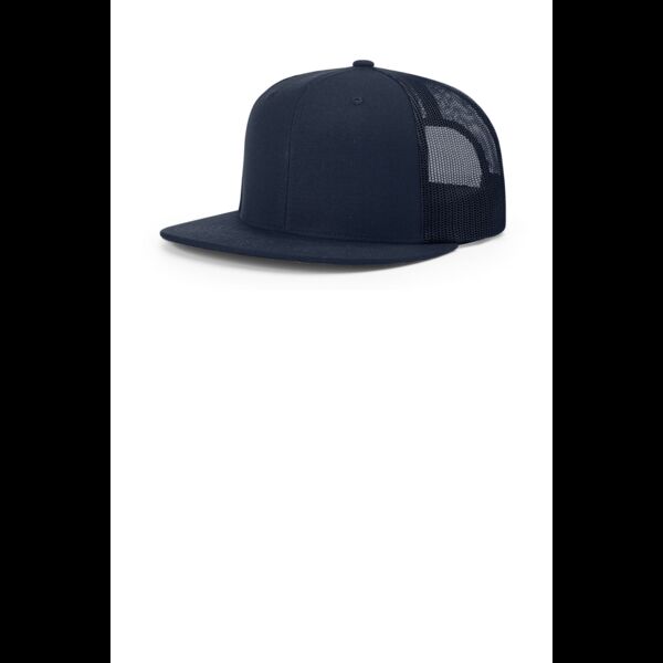 Acrylic Wool Blend Flatbill Trucker Thumbnail