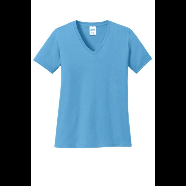 Women's Core Cotton V Neck Tee Thumbnail