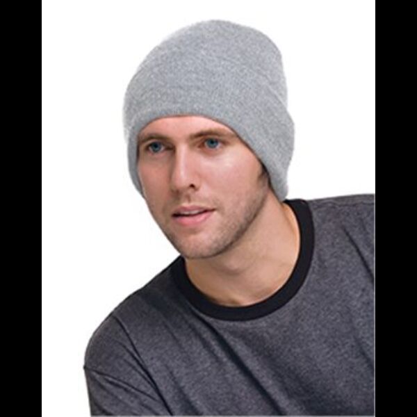 USA-Made 12'' Knit Cuffed Beanie Thumbnail