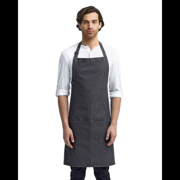 Jeans Stitch Denim Bib Apron Thumbnail