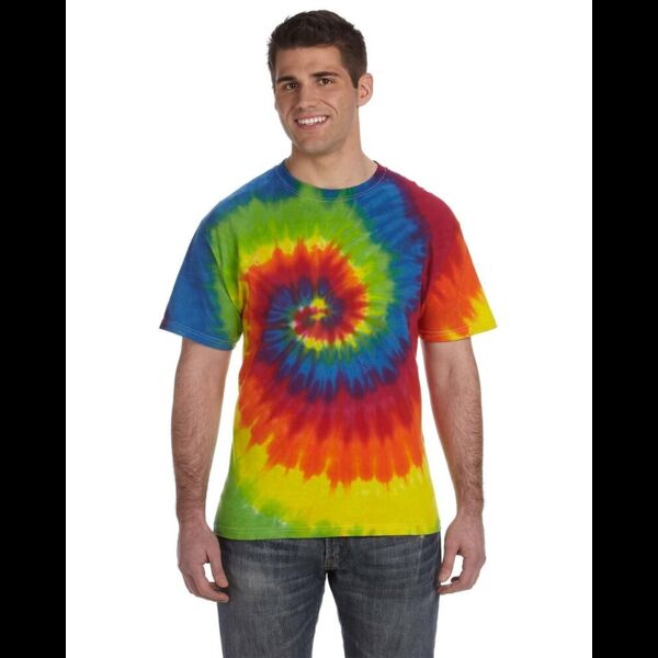 Unisex Multi-Color Tie-Dyed T-Shirt Thumbnail
