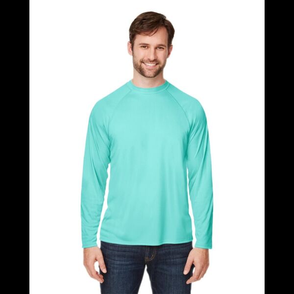 Unisex Ultra UVP™ Marina Raglan Long Sleeve T-Shirt Thumbnail