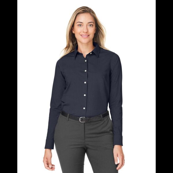 Women's CrownLux Performance® Spencer Poplin Dress Shirt Thumbnail