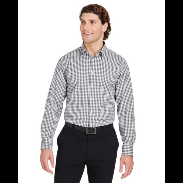 Men's CrownLux Performance® Gingham Dress Shirt Thumbnail