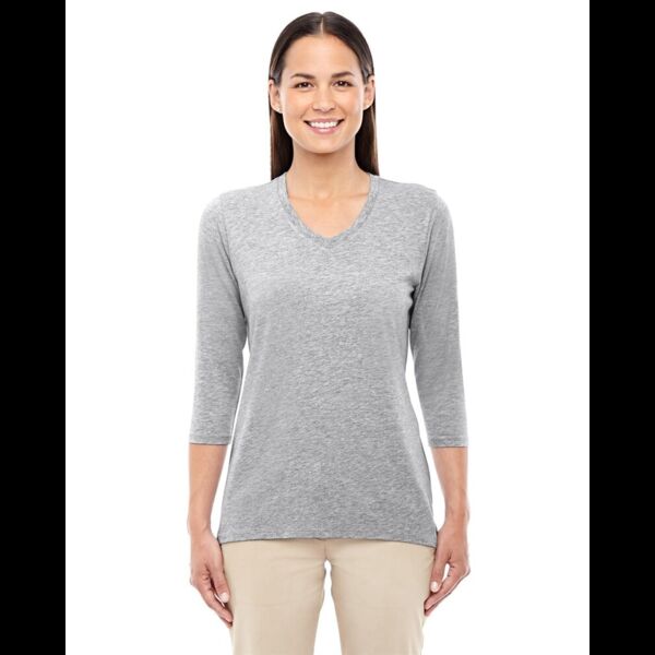 Women's Perfect Fit™ Bracelet-Length V-Neck Top Thumbnail