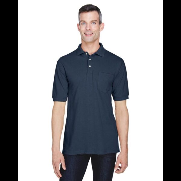 Men's Easy Blend™ Polo with Pocket Thumbnail