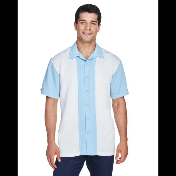 Men's Two-Tone Camp Shirt Thumbnail