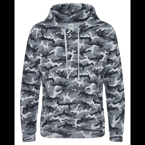 Unisex Camo Hooded Sweatshirt Thumbnail