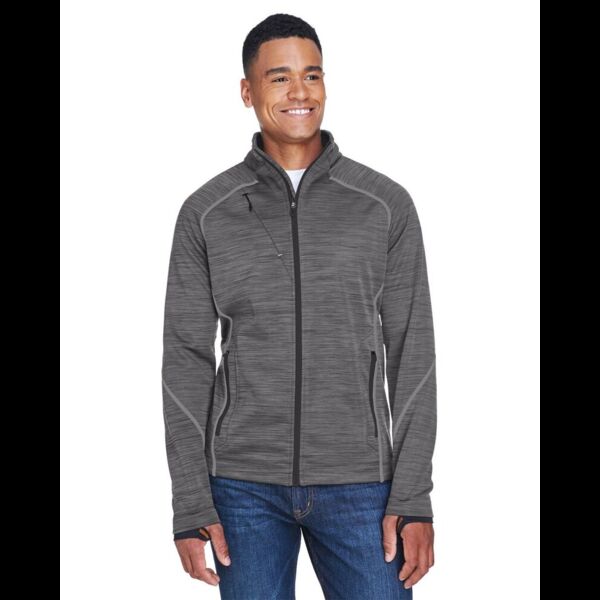 Men's Flux Mélange Bonded Fleece Jacket Thumbnail