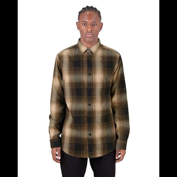 Men's Plaid Flannel Overshirt Thumbnail