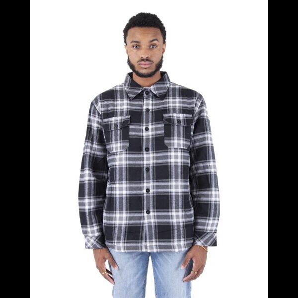Men's Plaid Flannel Jacket Thumbnail