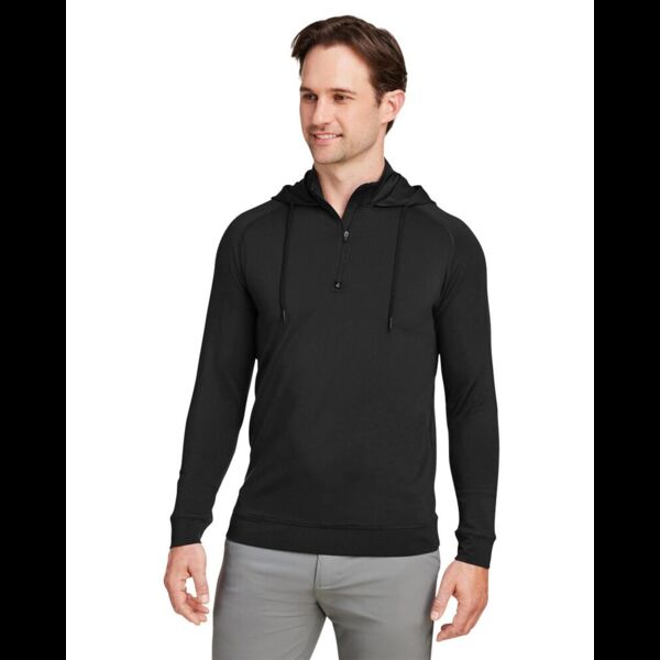 Unisex Vandyke Quarter-Zip Hooded Sweatshirt Thumbnail