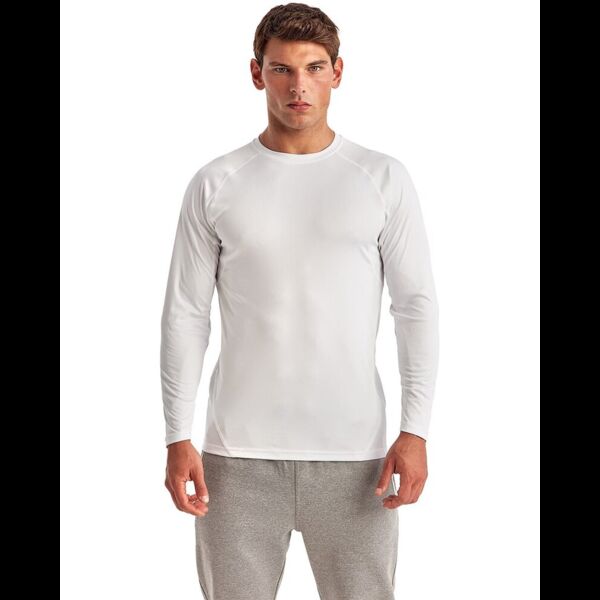 Unisex Panelled Long Sleeve Tech T-Shirt Thumbnail