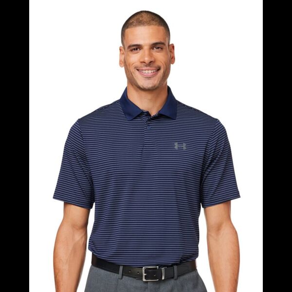 Men's 3.0 Striped Perf Polo Thumbnail