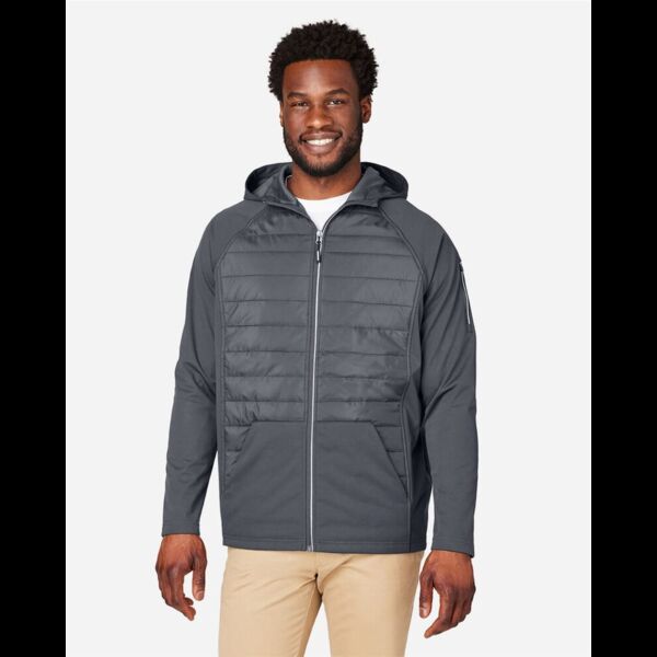 Unisex Techno Lite Hybrid Hooded Jacket Thumbnail