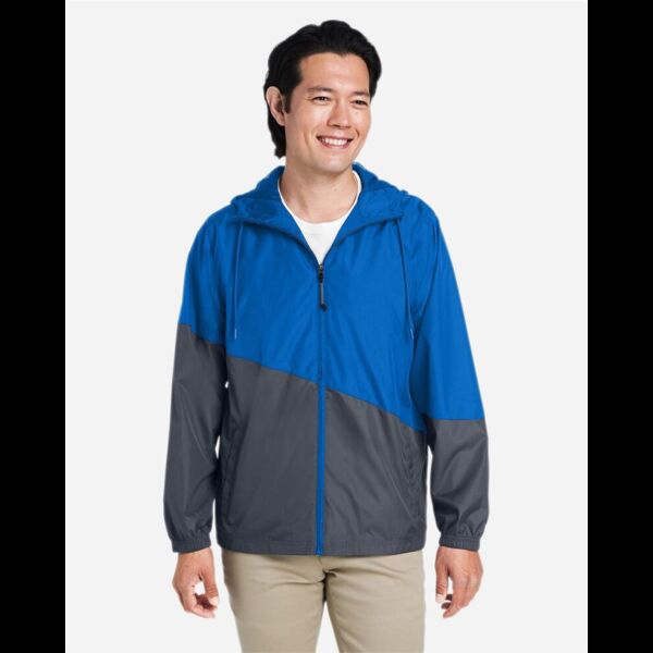 Unisex Techno Lite Colorblock Windbreaker Thumbnail