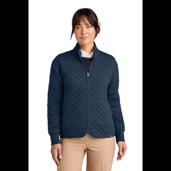 Women's Diamond Quilt Full Zip Thumbnail