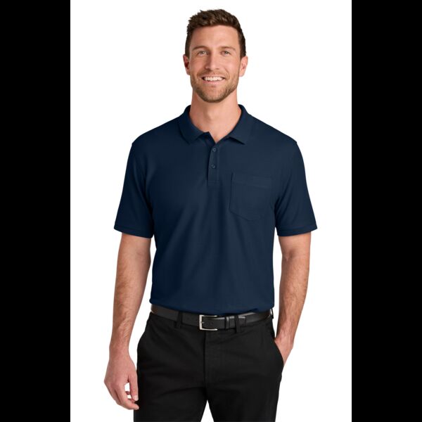 Tall Wearever Signature Pique Pocket Polo Thumbnail