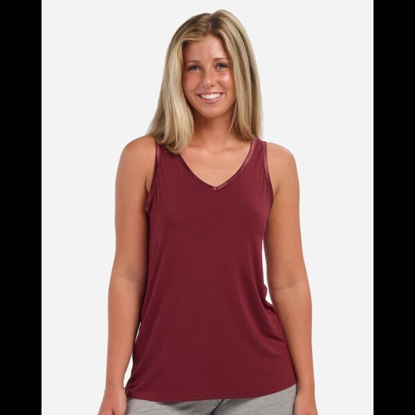 Women's Bamboo V-Neck Tank Top Thumbnail