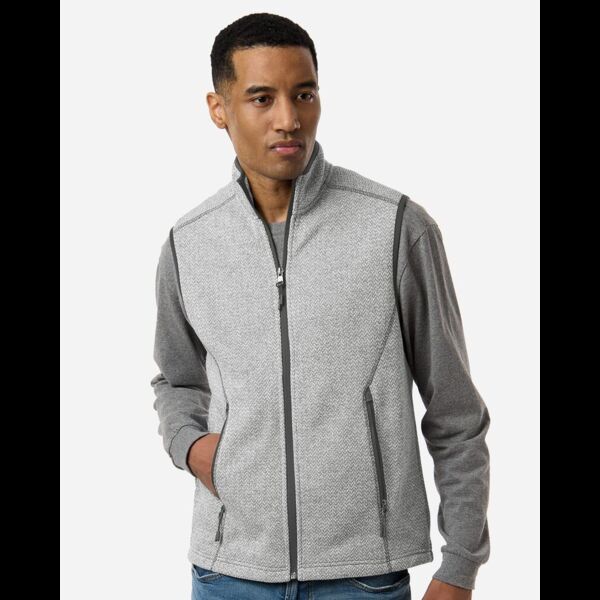 Men's Jasper Jacquard Fleece Vest Thumbnail