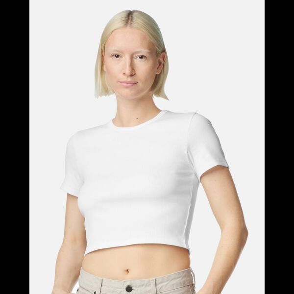 Women's Baby Rib Cropped Tee Thumbnail
