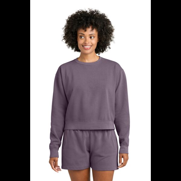 Women's Mid Length Crewneck Sweatshirt Thumbnail