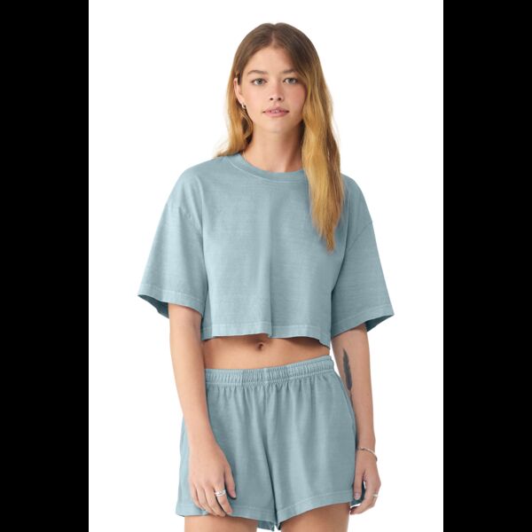 Women's Heavyweight Garment Dyed Cropped Tee Thumbnail