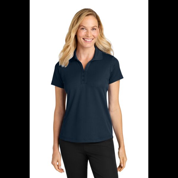 Women's Plaited Pique Polo Thumbnail