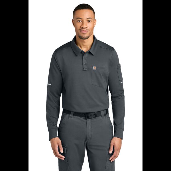 FLD & Rscu Long Sleeve Polo Thumbnail