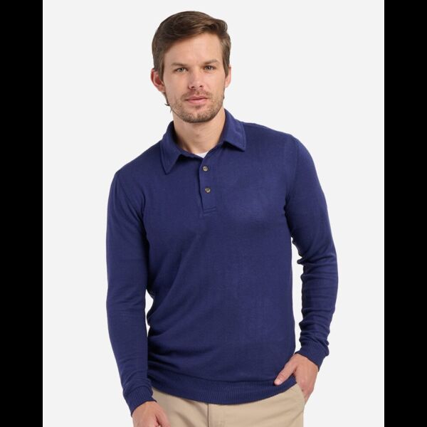 Men's Cuddle Sweater Polo Thumbnail