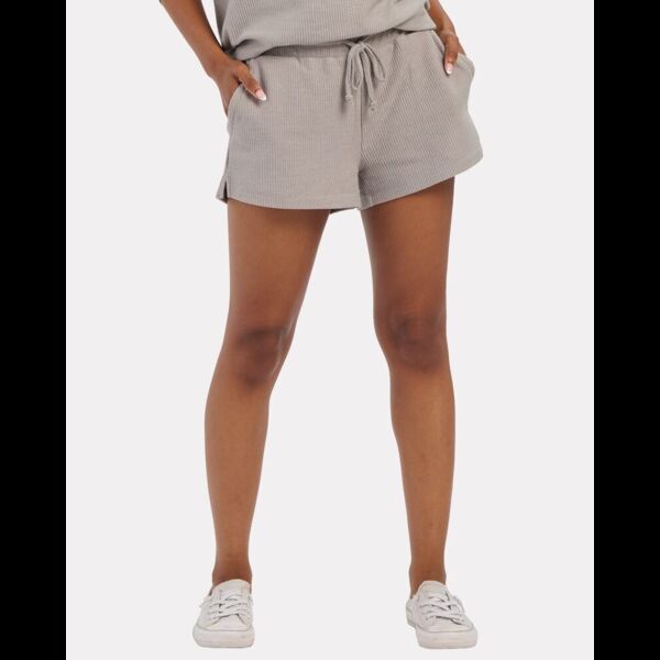 Women's Ribbed Knit Shorts Thumbnail
