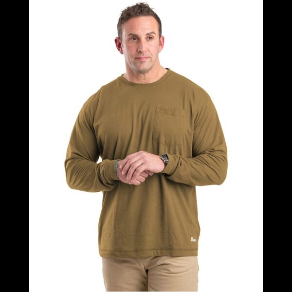 Men's Performance Long Sleeve Pocket T-Shirt Thumbnail