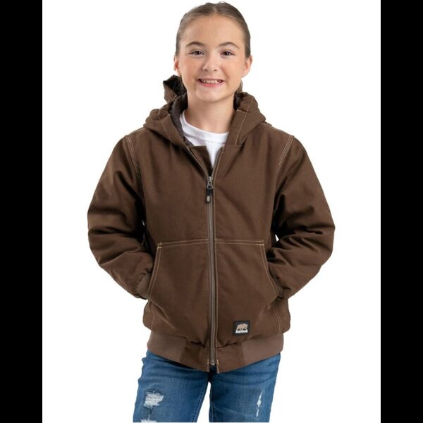 Youth Highland Softstone Duck Hooded Jacket Thumbnail