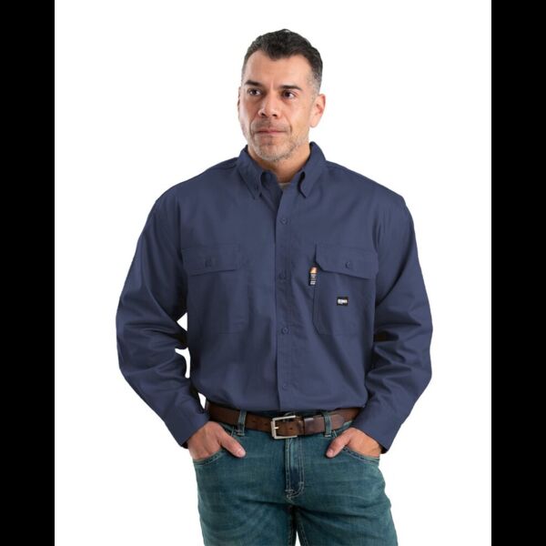 Men's Flame-Resistant Button-Down Work Shirt Thumbnail