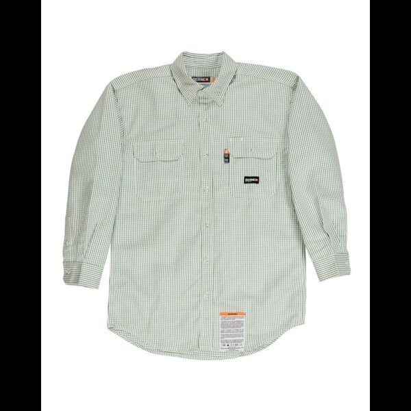 Men's Flame-Resistant Down Plaid Work Shirt Thumbnail