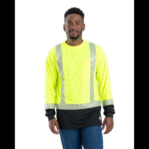 Men's Hi-Vis Class 3 Color Blocked T-Shirt Thumbnail