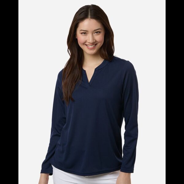 Women's Nova Performance Long Sleeve Pique Polo Thumbnail