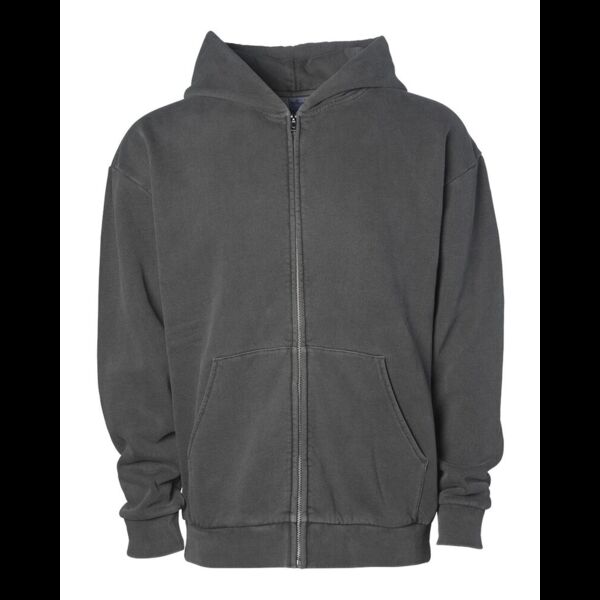 Unisex Mainstreet Heavyweight Full-Zip Hooded Sweatshirt Thumbnail